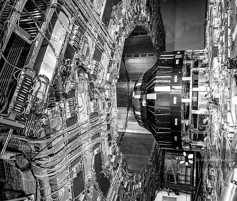 LHC大型强子对撞机探测器CMS图片素材