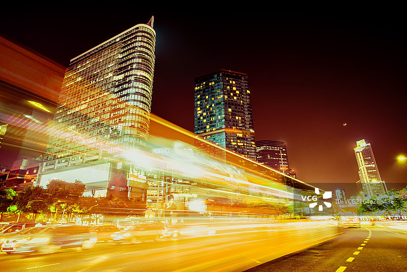 城市夜景图片素材