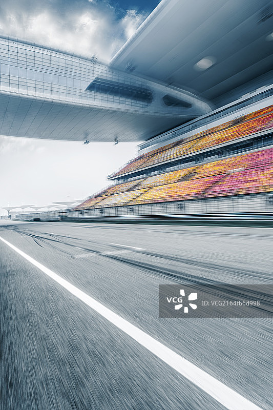 上海国际赛车场图片素材