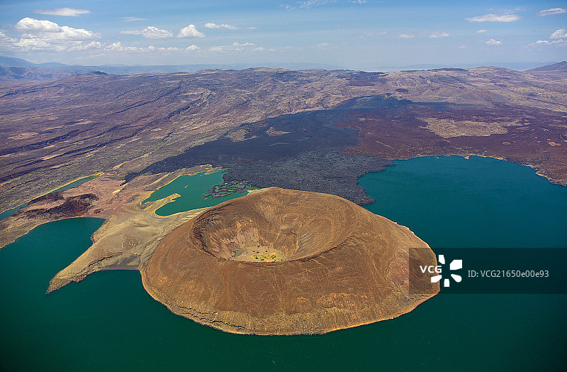 非洲肯尼亚火山口图片素材