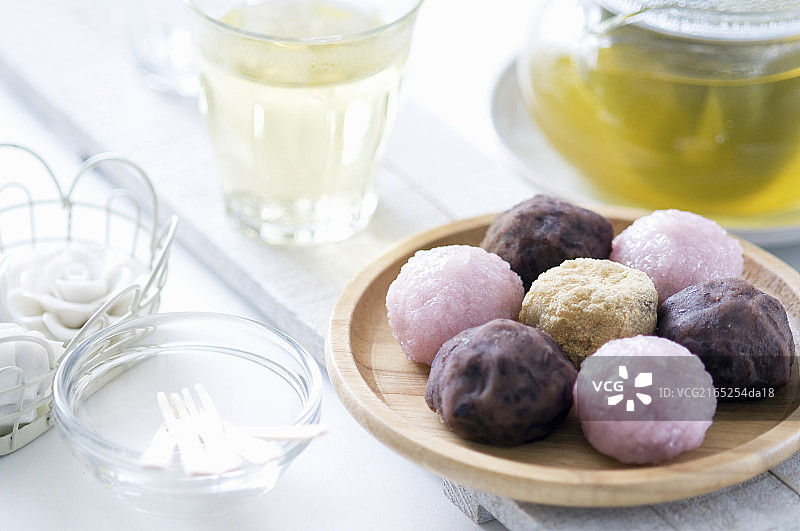 sticky rice ball图片素材