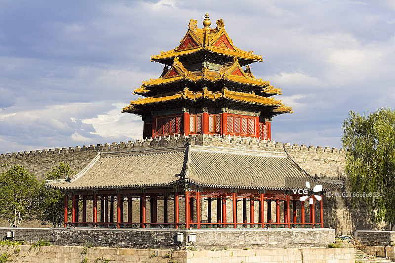 北京城市景观角楼图片素材
