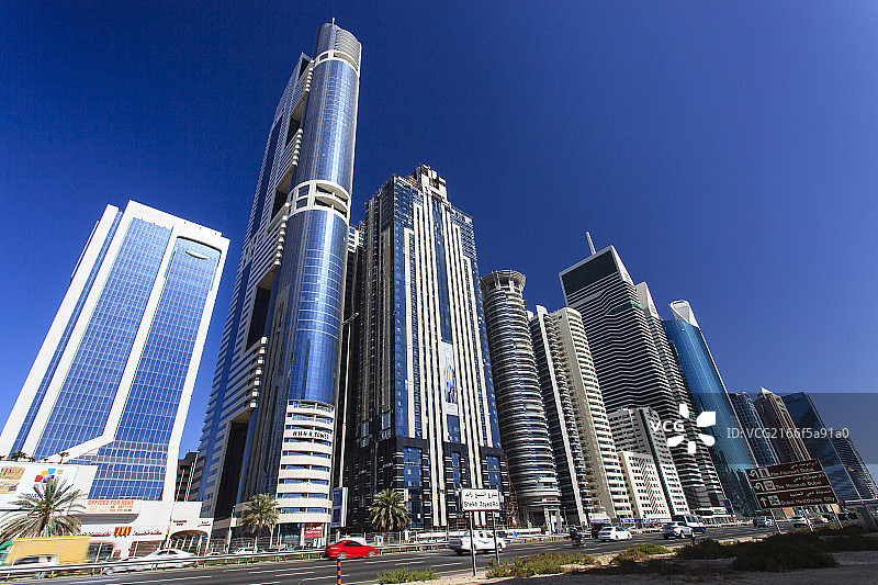 迪拜高楼大厦图片素材