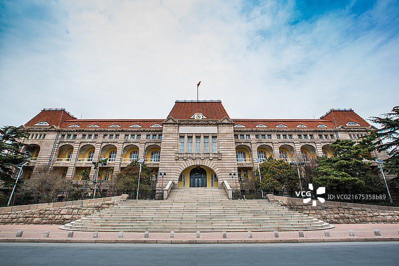 山东省青岛胶澳总督府旧址图片素材