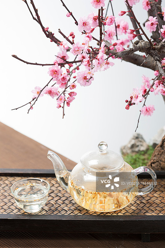 梅花茶具图片素材