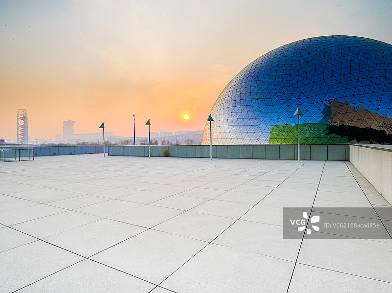 天台路面汽车广告背景图图片素材