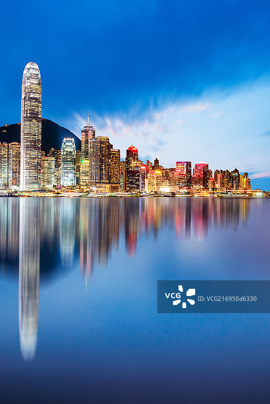 Hong Kong night图片素材
