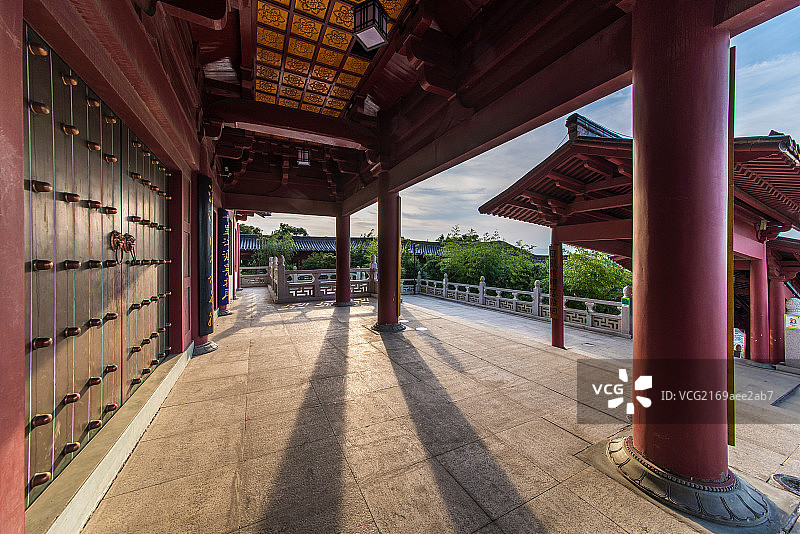 寺庙庭院图片素材