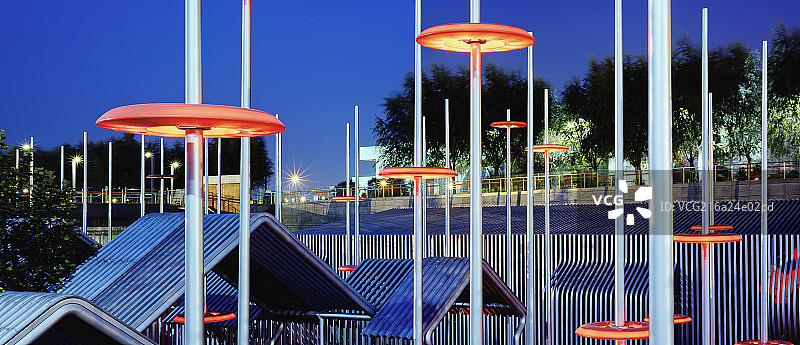 北京奥林匹克公园雕塑图片素材