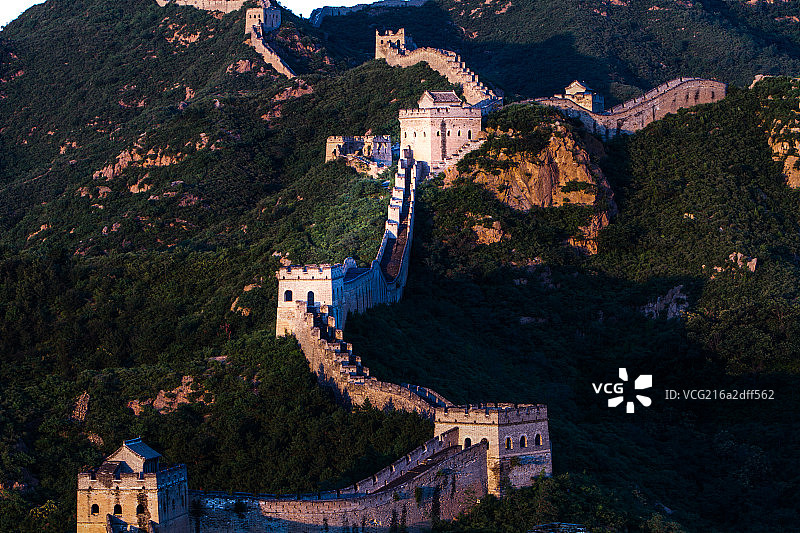 壮美长城图片素材