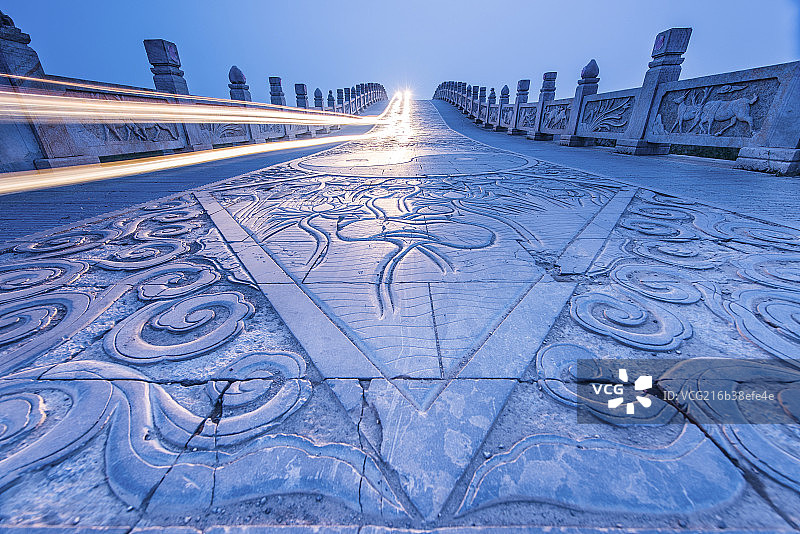 河北永年古城太极桥图片素材