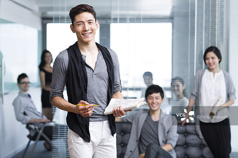 自信的商务人士图片素材