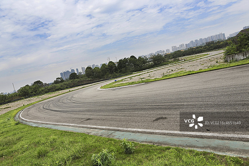 成都国际赛车场局部图片素材