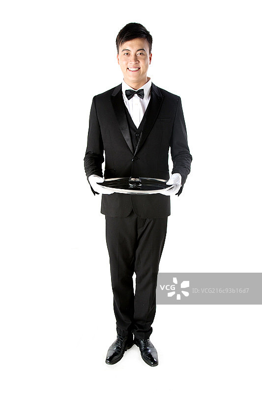 高端服务人员图片素材