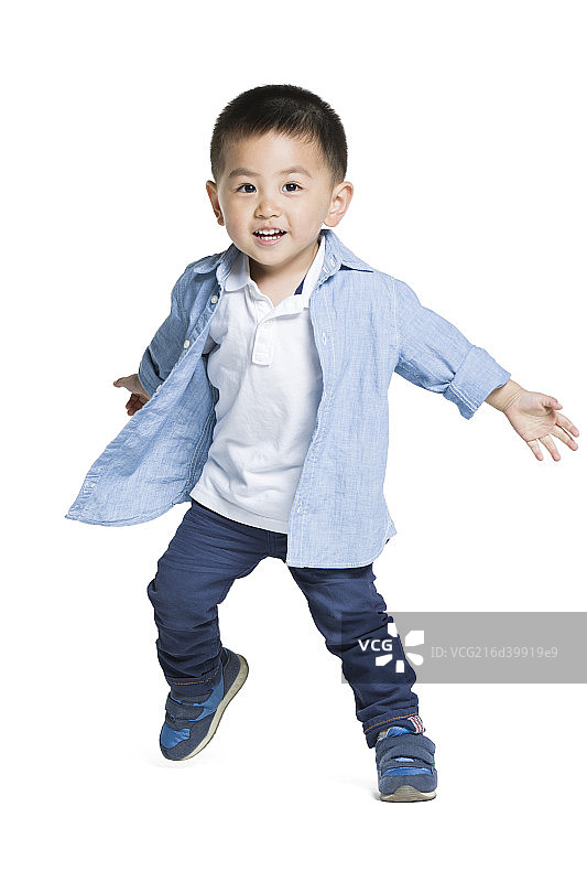 可爱的小男孩图片素材