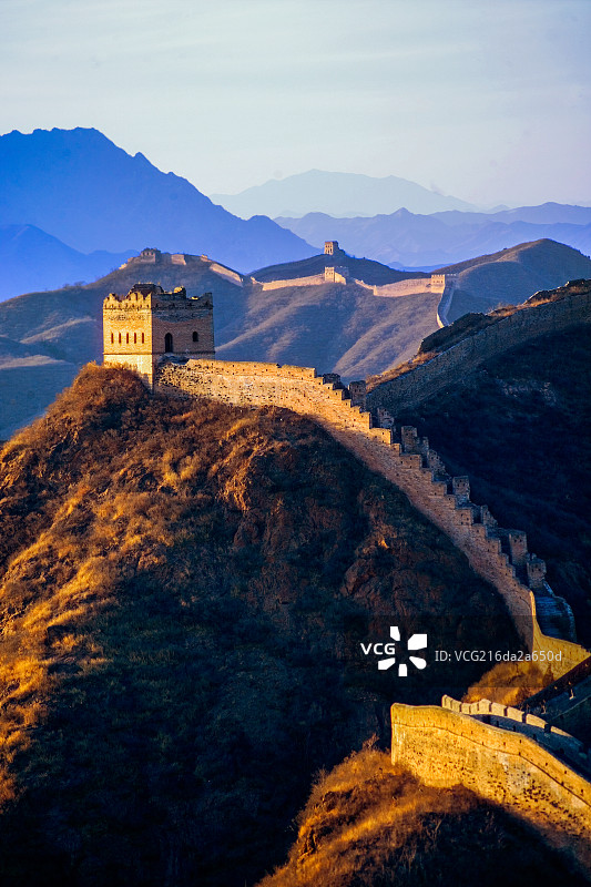 壮美长城图片素材