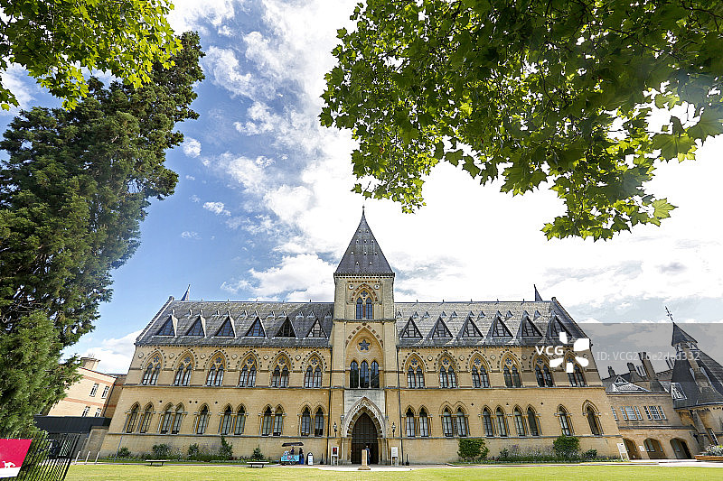 著名的英国牛津大学图片素材