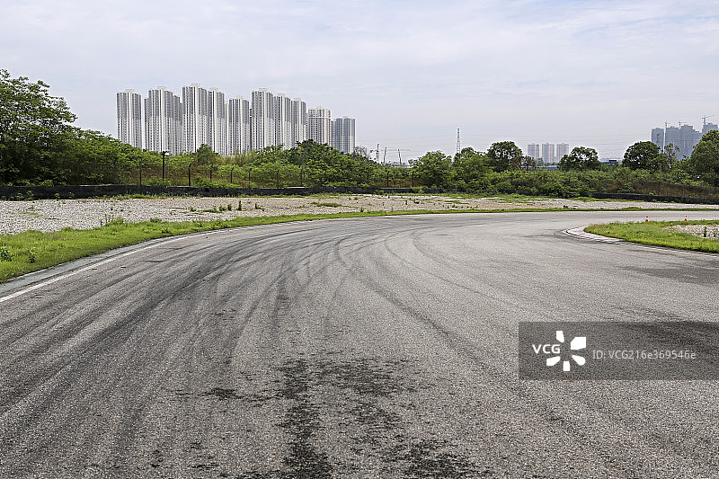 成都国际赛车场局部图片素材
