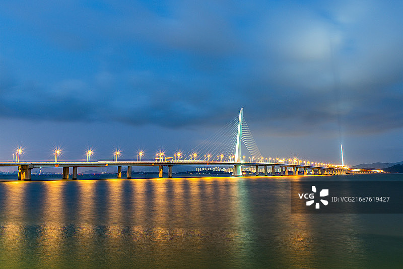 深圳湾大桥图片素材