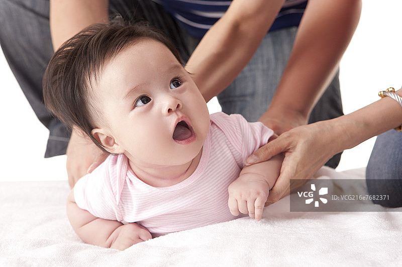 婴儿,女婴儿图片素材