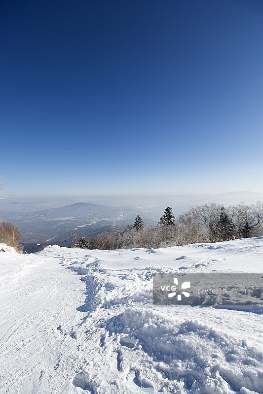 滑雪胜地图片素材