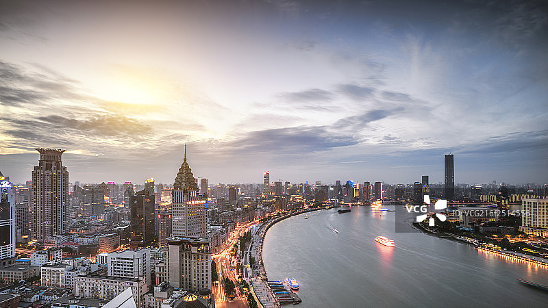 高清上海城市地标风光图片素材