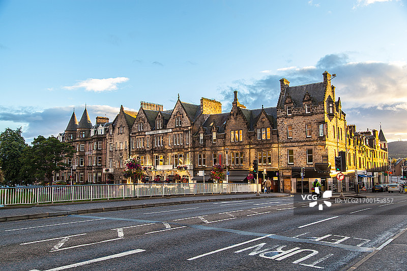 英国城市街景图片素材