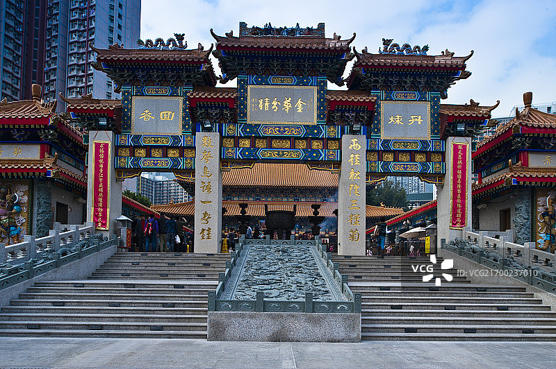 香港,赤松黄仙祠图片素材