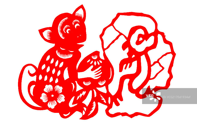十二生肖猴图片素材