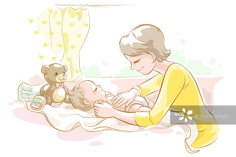 温馨母婴图片素材