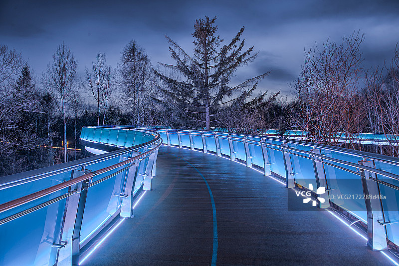 长白山景区管委会二道白河驻地风光图片素材