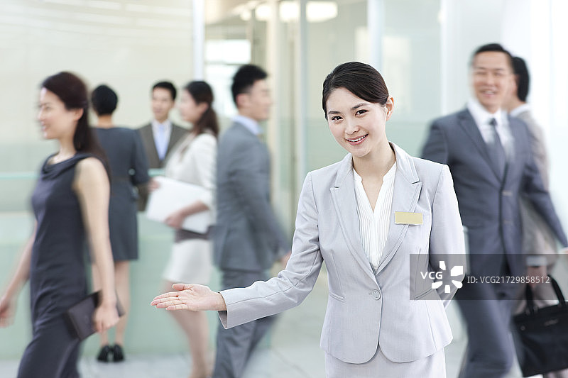 前台的工作人员图片素材