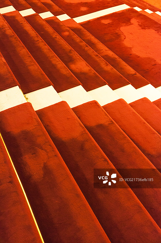 The Great Hall of the People in Tiananmen Square图片素材