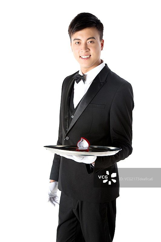 高端服务人员图片素材