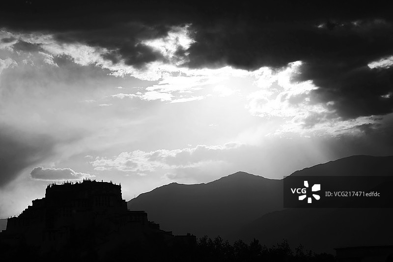 布达拉宫图片素材