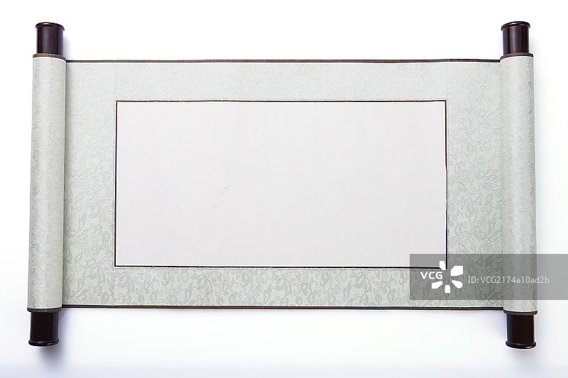 静物卷轴图片素材