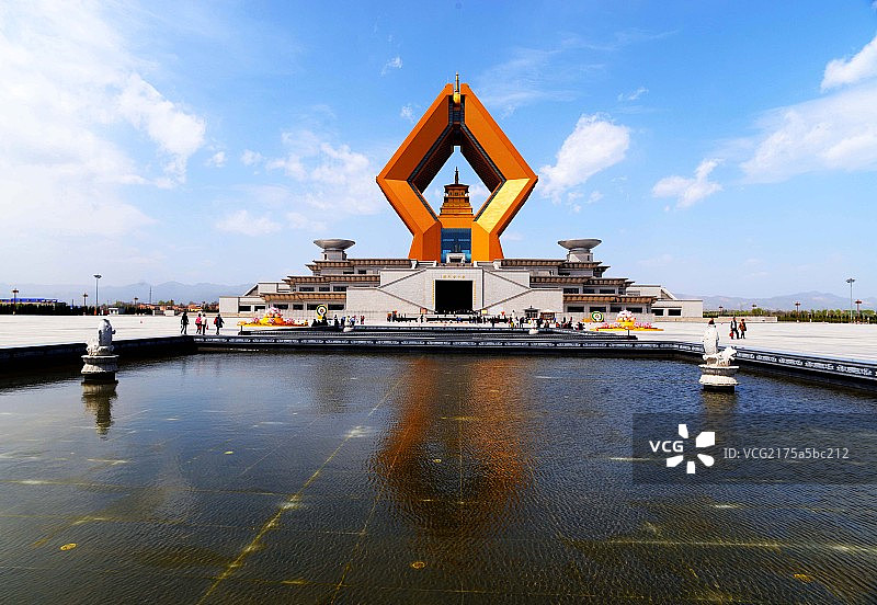 合十舍利塔 扶风 宝鸡 法门寺图片素材