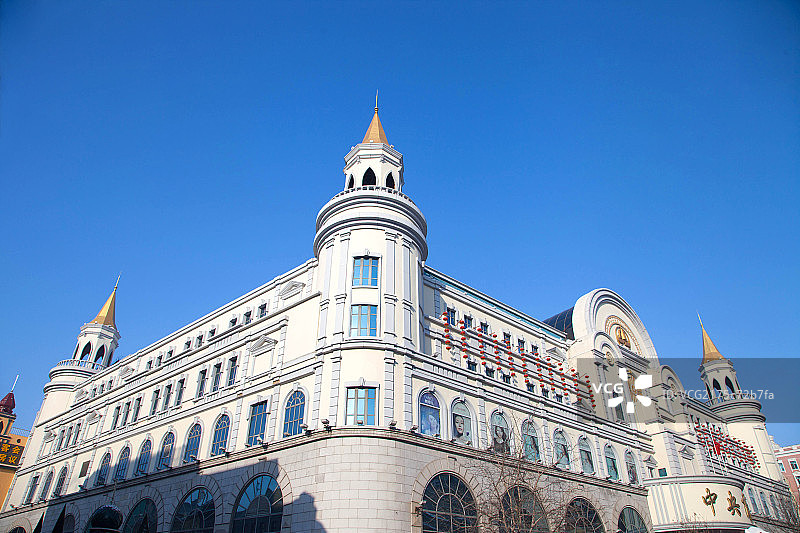 哈尔滨俄罗斯风情小镇图片素材