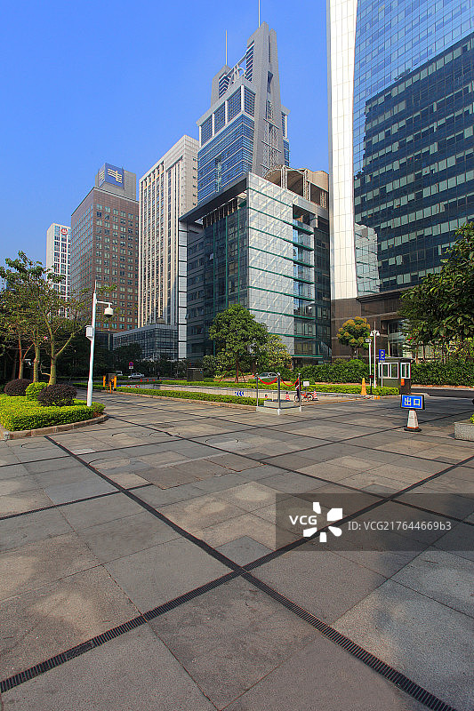 广州天河金融商务区现代建筑图片素材