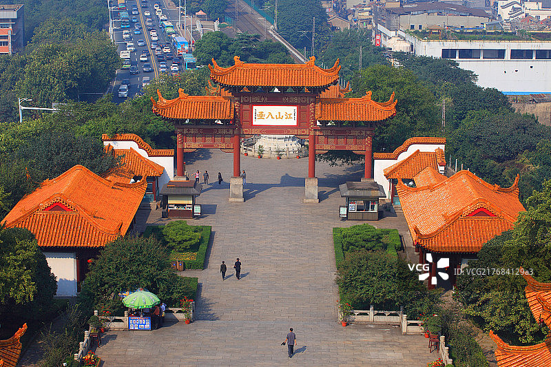 武汉黄鹤楼图片素材