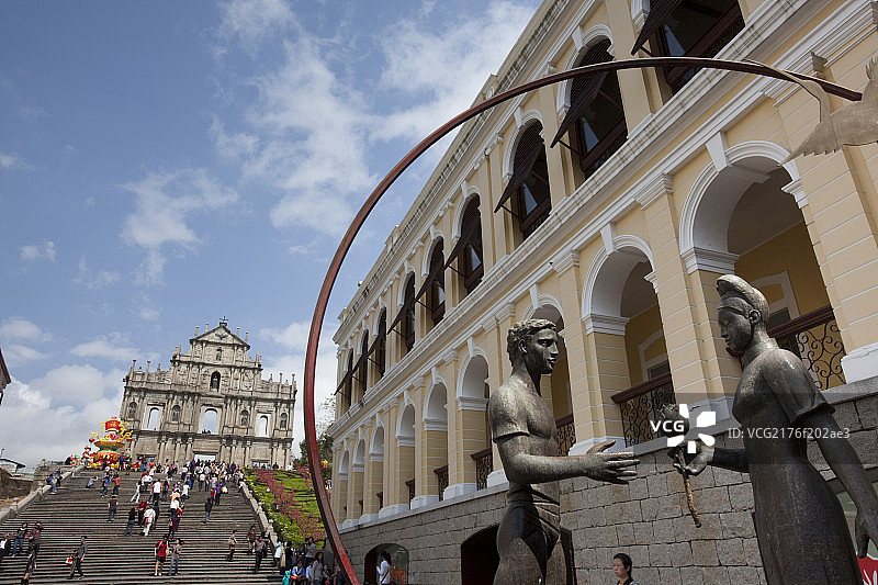 澳门大三巴图片素材