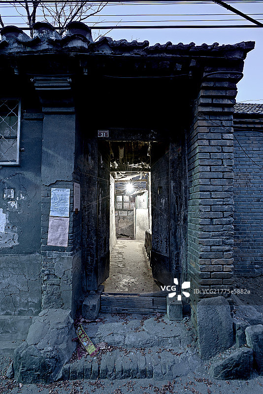 Beijing Hutong图片素材