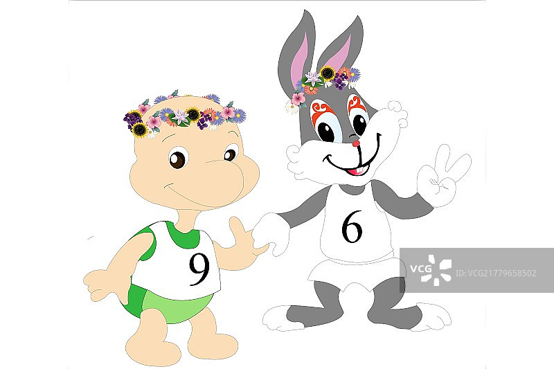 乌龟与兔子图片素材