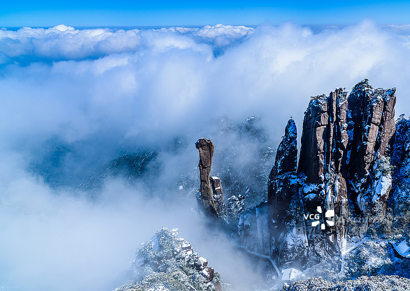 三清山云海图片素材