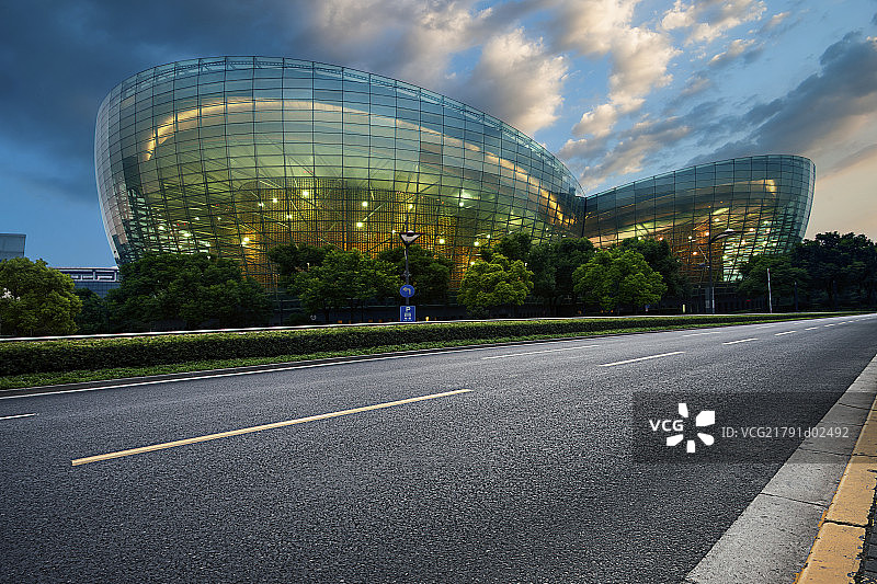 上海东方艺术中心图片素材