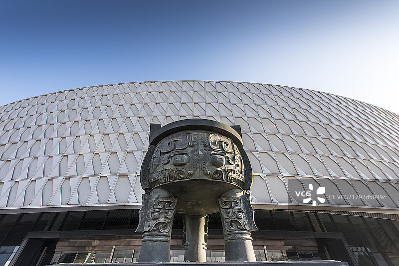 北京中国国际园林博览会永定宝鼎图片素材