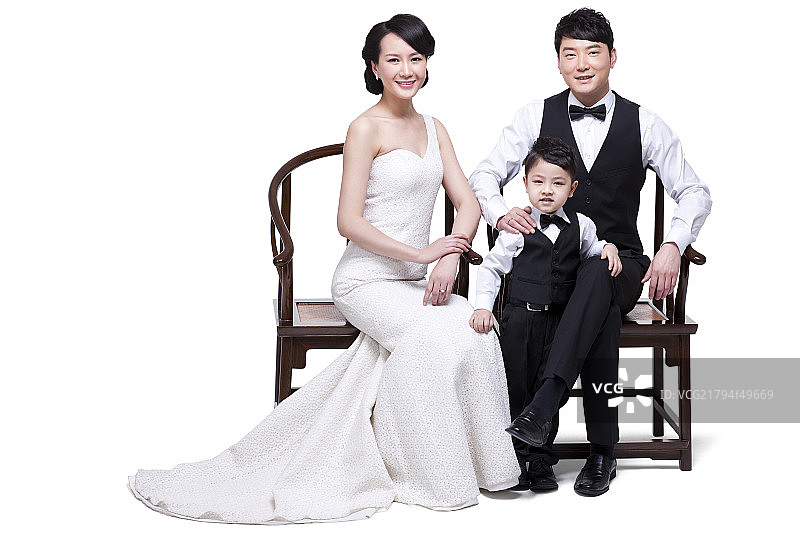 快乐一家三口图片素材