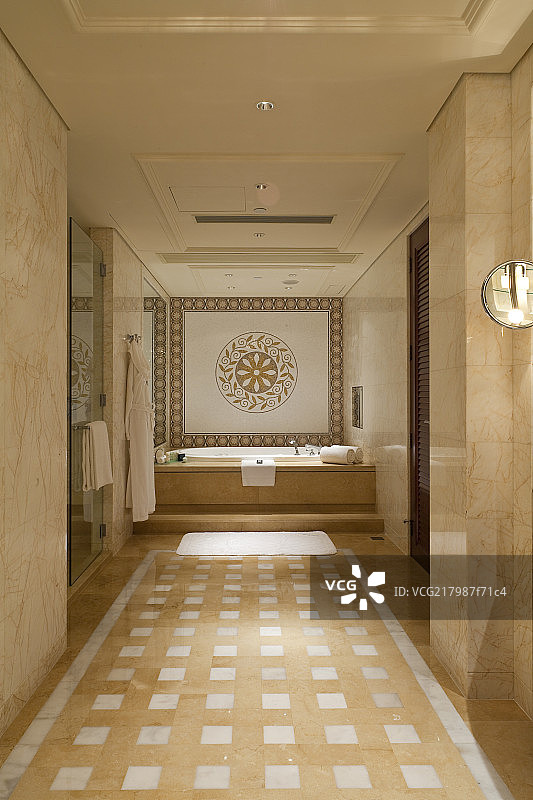 奢华酒店卫浴空间图片素材
