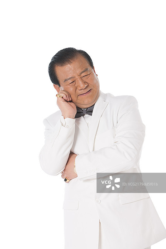 垂头丧气的成功男人图片素材