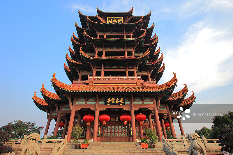 武汉黄鹤楼图片素材